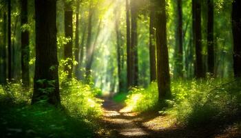 ai gerado lindo natureza cenário foto