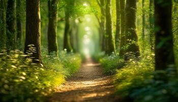 ai gerado lindo natureza cenário foto