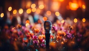 ai gerado recentemente cozido caseiro pizza em rústico de madeira mesa gerado de ai foto