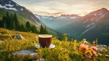 ai gerado copo caneca café beber caneca ai gerado foto