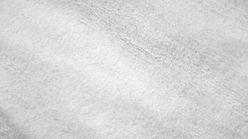 fundo de textura de lã limpa branca. lã de ovelha natural leve. algodão sem costura branco. textura de pele fofa para designers. tapete de lã branca fragmento close-up... foto