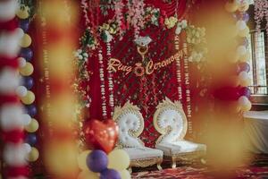 indiano anel cerimônia etapa decoração foto