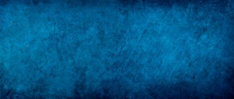 Sombrio azul abstrato fundo textura com grunge bandeira modelo foto