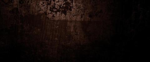 textura de cimento de terror. fundo assustador do grunge. parede de concreto preto velho foto