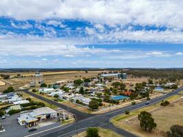 aéreo Visão ocupado a partir de uma zangão às delugra, nsw, Austrália foto