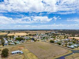 aéreo Visão ocupado a partir de uma zangão às delugra, nsw, Austrália foto