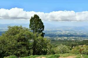 vista panorâmica da montanha foto