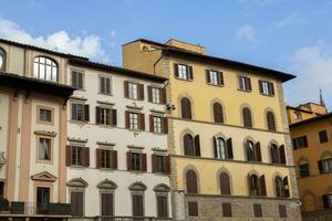 arquitetura do a histórico Centro do Florença, toscana, Itália foto