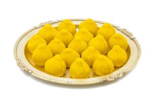 indiano doce Comida modak foto