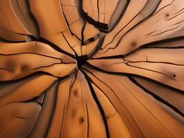 ai gerado madeira textura fundo, Castanho carvalho madeira textura foto