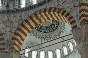 interior do do sinan selimiye mesquita foto