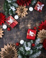 escandinavo estilo Natal papel decoração foto