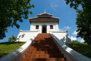 phra Mahathat têmpora. Nakorn sri Dhammarat, tailândia. foto