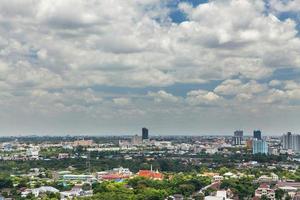 Bangkok, Tailândia, vista aérea com horizonte
