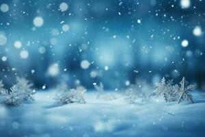 ai gerado Natal e Novo ano charme neve coberto papeis de parede criando uma mágico inverno ambiente ai gerado foto
