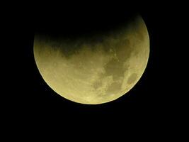 grande lua lunar eclipse foto