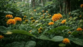 ai gerado elaborar em a específico espécies do flora este faço acima a fundo, destacando seus único características e contribuições para a No geral verdejante tapeçaria foto