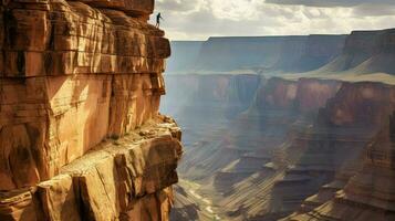 ai gerado Arizona grande desfiladeiro panorama foto