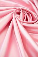 moderno brilhante Rosa tecido listras borrado fundo foto