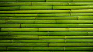 ai gerado horizontal verde bambu fundo textura foto