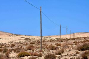 vista panorâmica do deserto foto