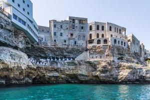 o encanto das cavernas da puglia. caverna palazzese foto