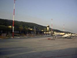 rhodos, grécia - 19 de setembro de 2021 aeroporto de diagoras rho foto