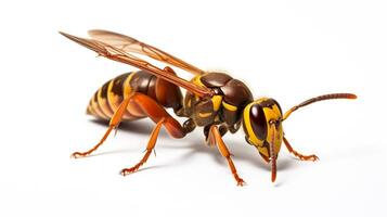 ai gerado foto do vespa traça isolado em branco fundo. generativo ai
