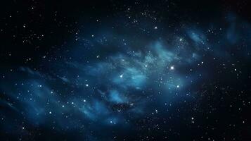 a do planeta e Galaxy s estrelas dentro esvaziar espaço forneceu a imagem, generativo ai. foto