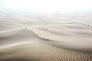 ai gerado areia duna dentro sahara deserto. neural rede ai gerado foto