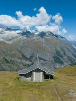 Riffelberg bruder klaus capela - Suíça foto