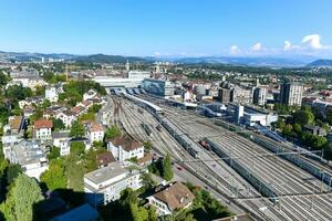 Bern trem estação - Suíça foto