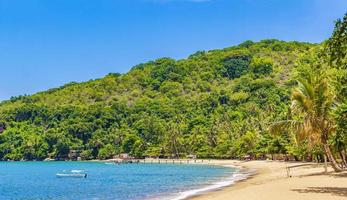 grande ilha tropical ilha grande praia de palmas praia brasil. foto