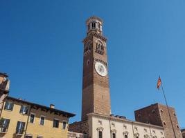 Piazza delle Erbe em Verona foto