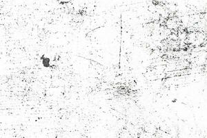 grunge fundo do Preto e branco. abstrato ilustração textura do rachaduras, salgadinhos, ponto isolado foto