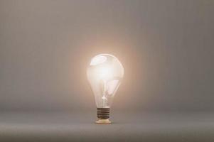 conceito de lâmpadas, o surgimento de novas ideias