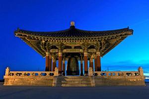 monumento turístico sino coreano da amizade em san pedro, cailfornia foto