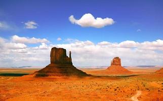bela paisagem do vale do monumento arizona foto