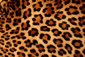 ai gerado leopardo pele textura fundo foto