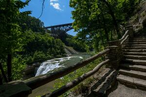 letchworth Estado parque superior cai foto