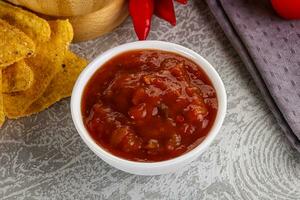 picante mexicano molho salsa mergulho foto