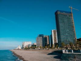 Visão em a edifícios. batumi.georgia foto