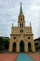 Bangkok tailândia07 novembro 2022 a piedosos rosário Igreja rosário Igreja Além disso conhecido Como calvário Igreja a partir de Português Calvario é uma romano católico Igreja dentro Bangkok. foto