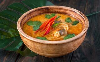 sopa tom yum foto