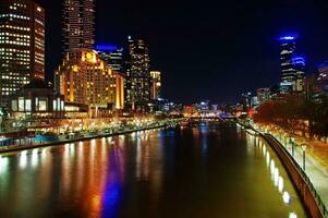 Melbourne cidade Visão foto