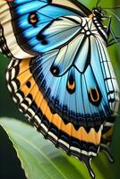 ai gerado mostruário a intrincado textura e protetora características do uma borboleta casulo, insinuando às a transformação dentro de, fundo imagem, generativo ai foto