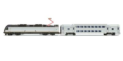 locomotiva trem 3d Renderização em branco fundo foto
