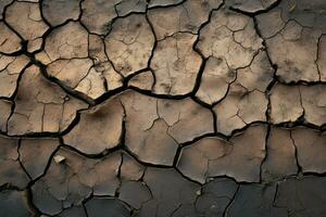 ai gerado turfas resiliência textura do seco, quebrado turfa com leve umidade foto