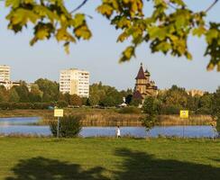 baranovichi, bielorrússia - 10.03.2023 - tiro do a 1 do a parques dentro a cidade. ao ar livre foto