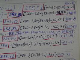 gráficos científicos, cardiogramas e cálculos matemáticos foto